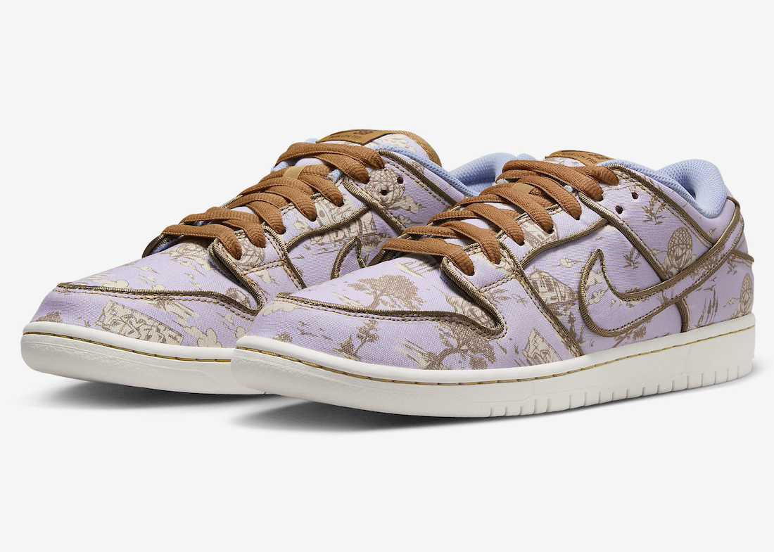 4月22日発売　Nike SB Dunk Low PRM “Pastoral Print”